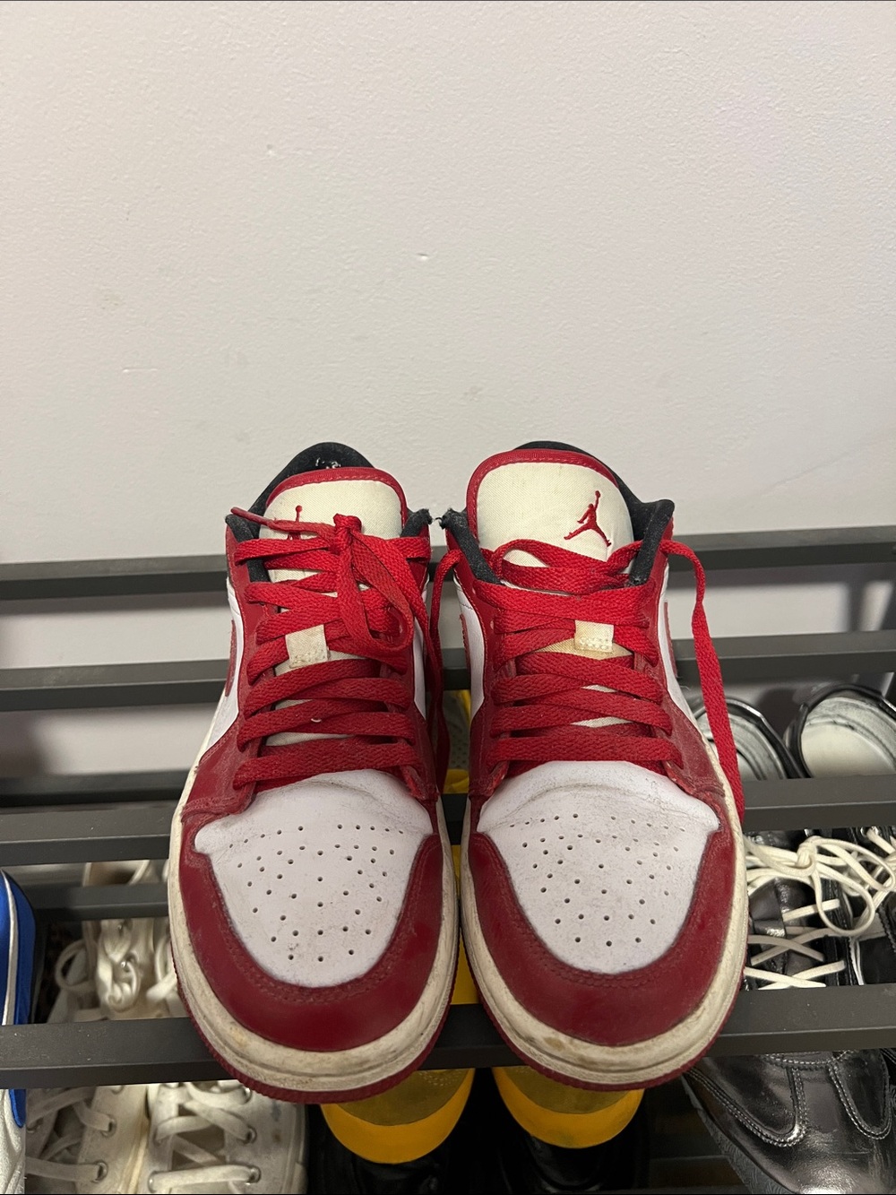 Nike Men’s Low-Top Sneakers - Red/White/Black - Picture 5 of 5